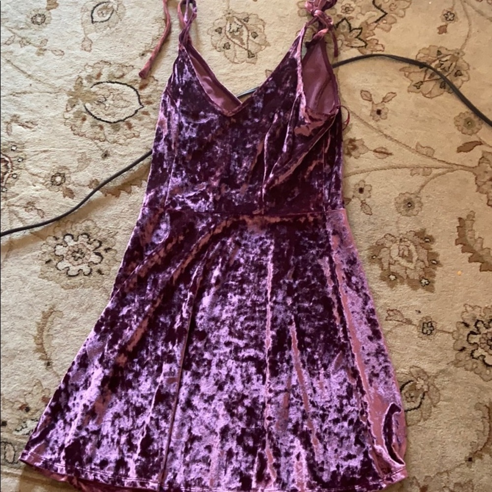 velvet dress